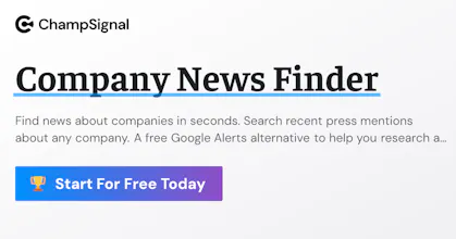 Company News Finder gallery image