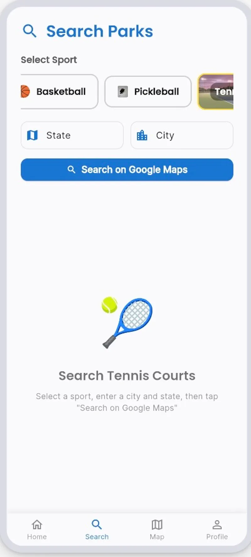 CourtHub screenshot 1