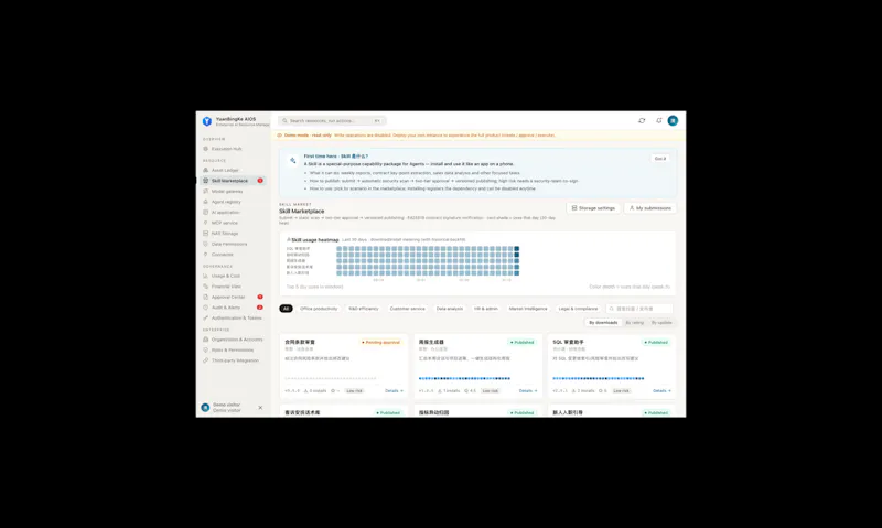 YBK · Enterprise AI Asset Governance screenshot 5
