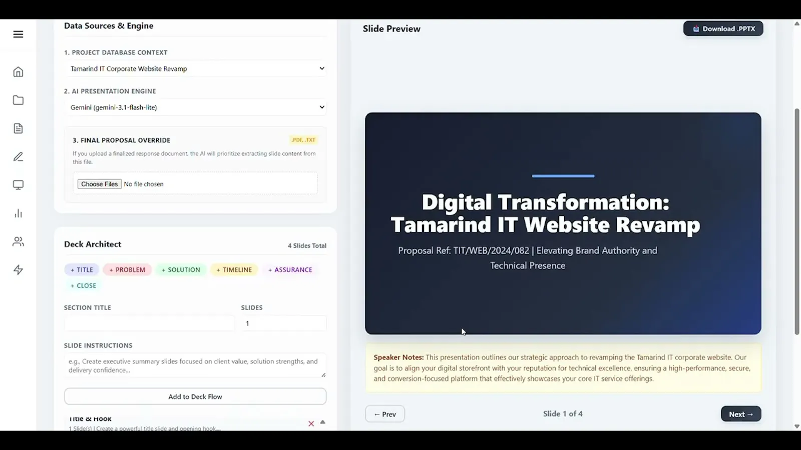 RiverProposal screenshot 1 (video preview)