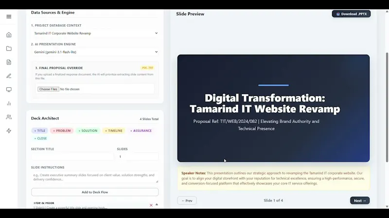 RiverProposal screenshot 1 (video preview)