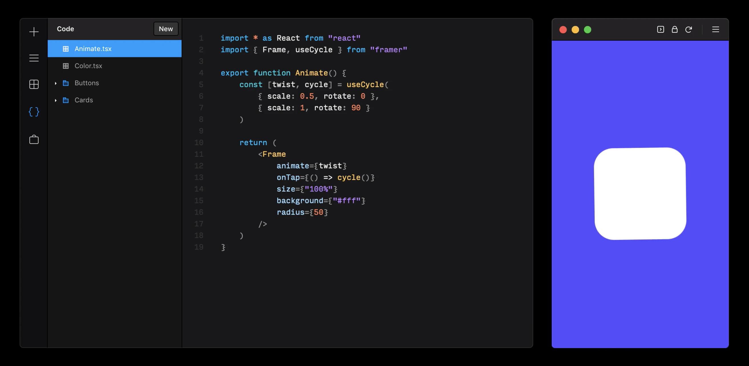 Framer Playground