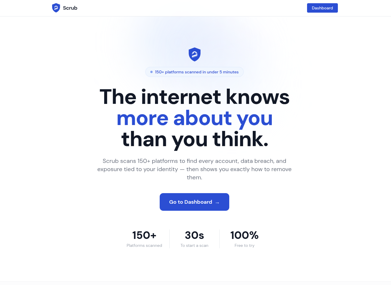 Scrub: Know Your Digital Footprint gallery image