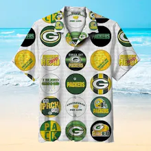 Packers Hawaiian shirt gallery image