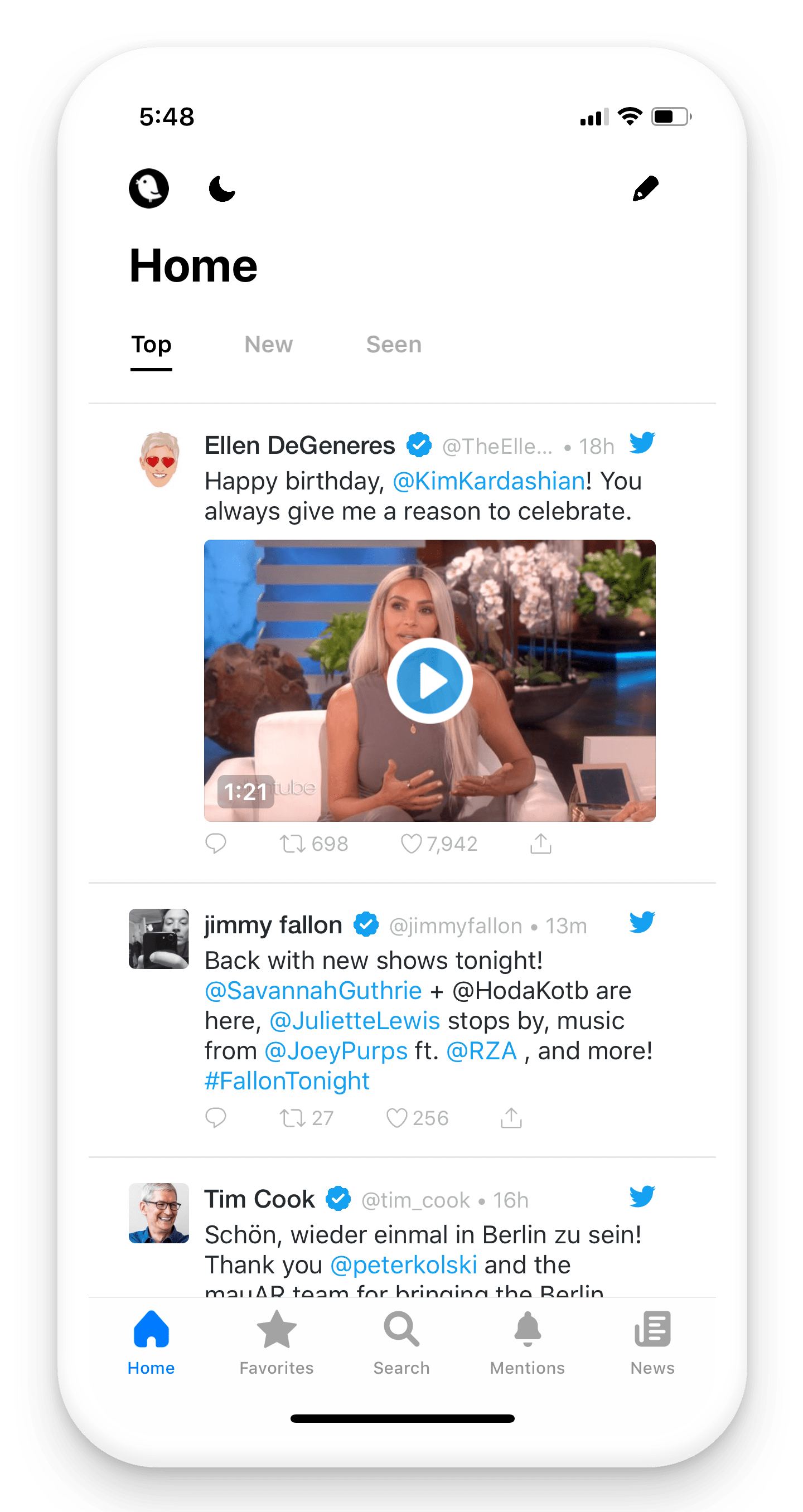 Birdie for Twitter gallery image