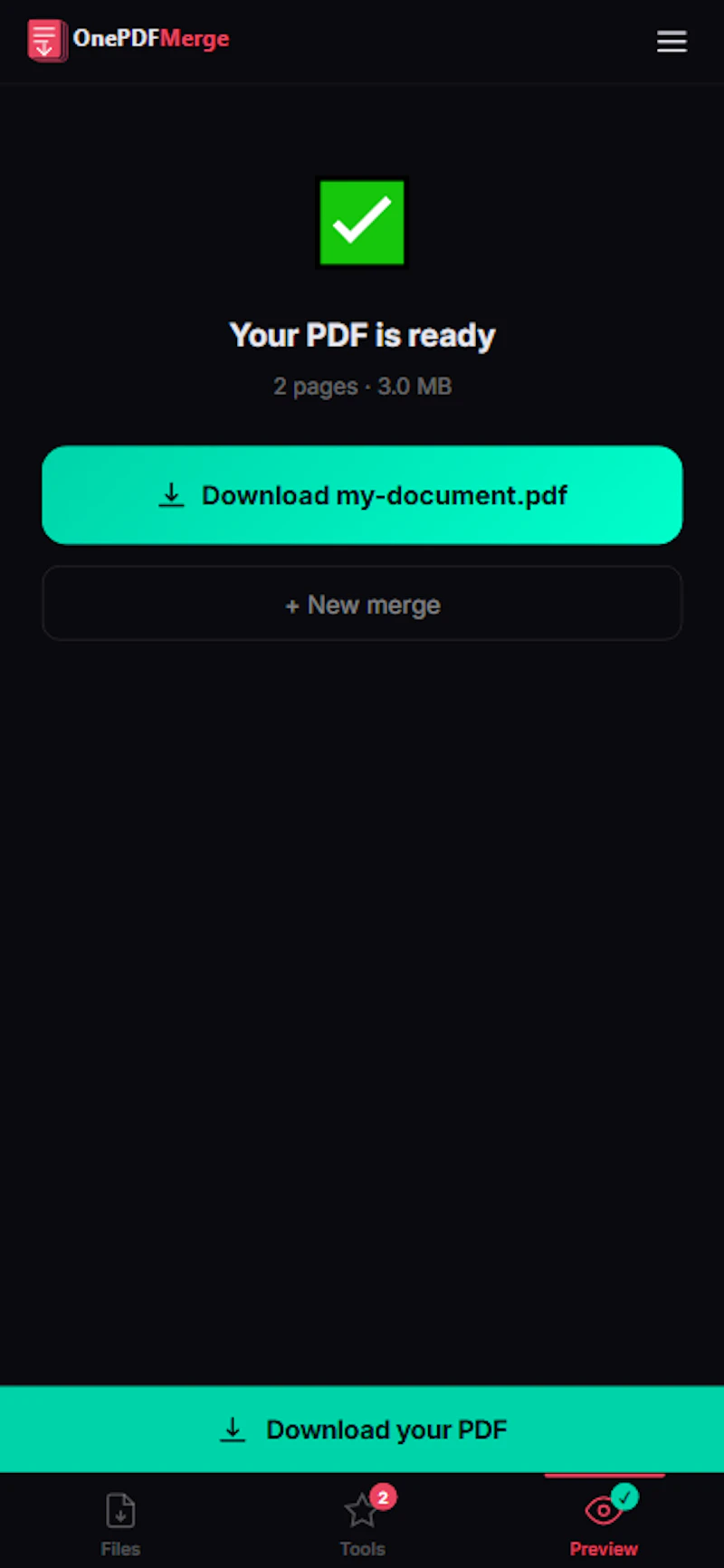 PDF Merge screenshot 13