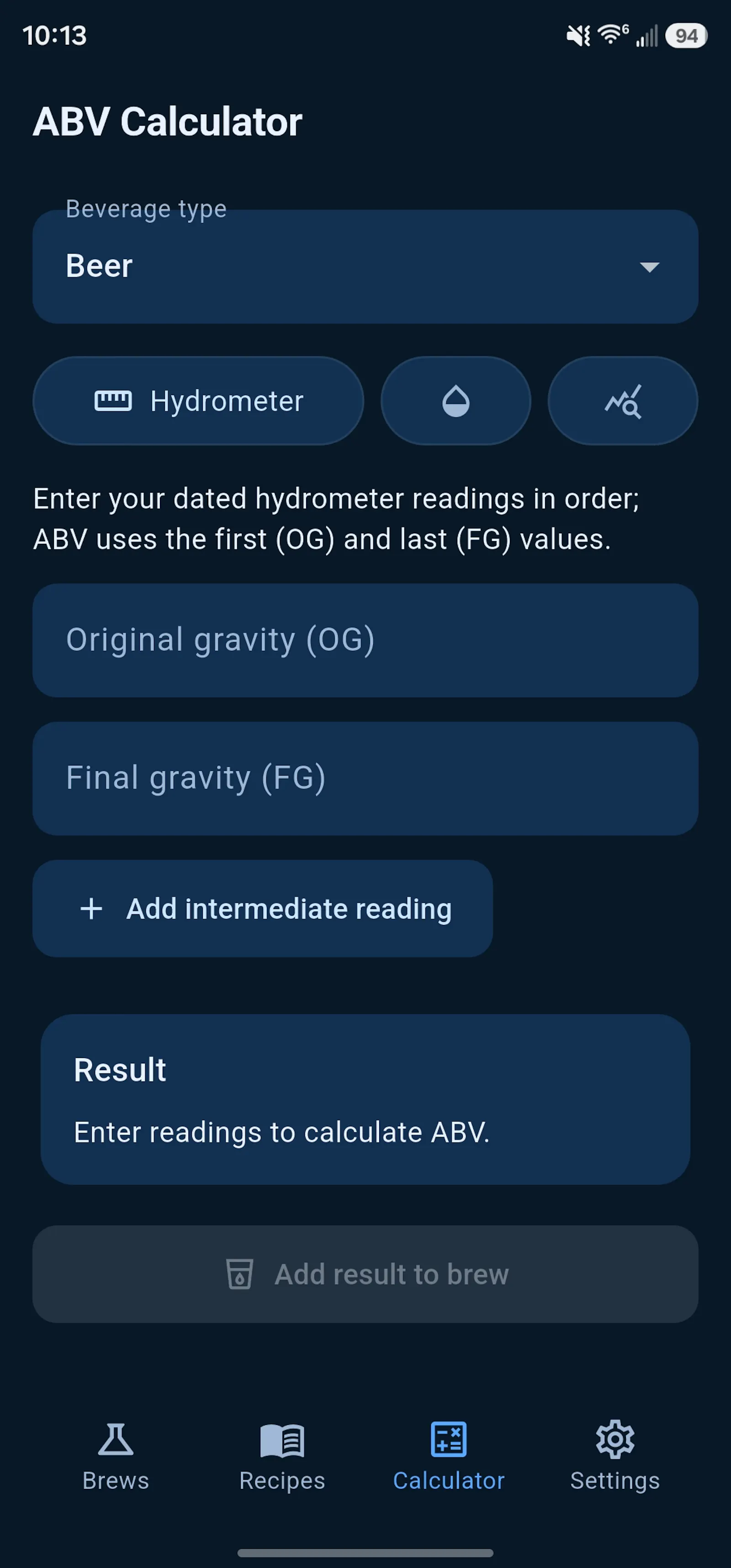 BrewNote screenshot 2