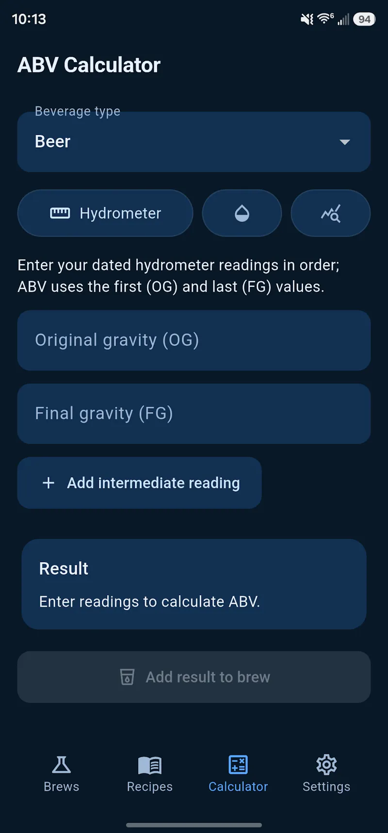 BrewNote screenshot 2