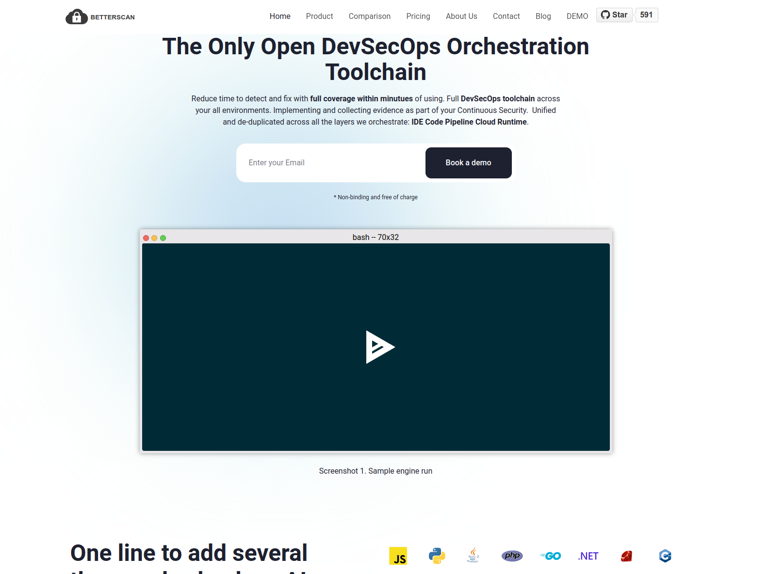 BetterScan.io devsecops Toolchain