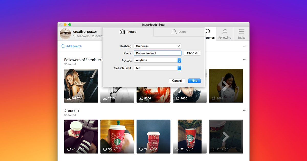 InstaHeads gallery image