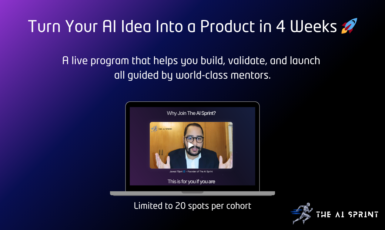 The AI Sprint gallery image