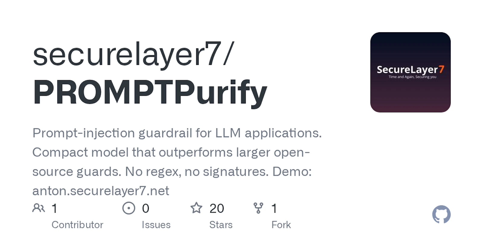 PROMPTPurify screenshot 1