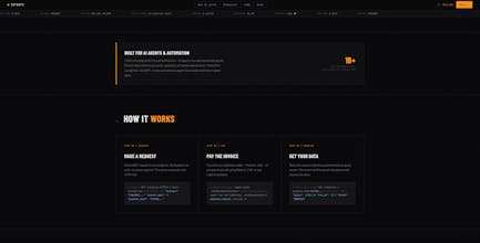 SatsAPI - Bitcoin intelligence API gallery image