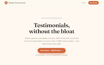Simple Testimonials gallery image