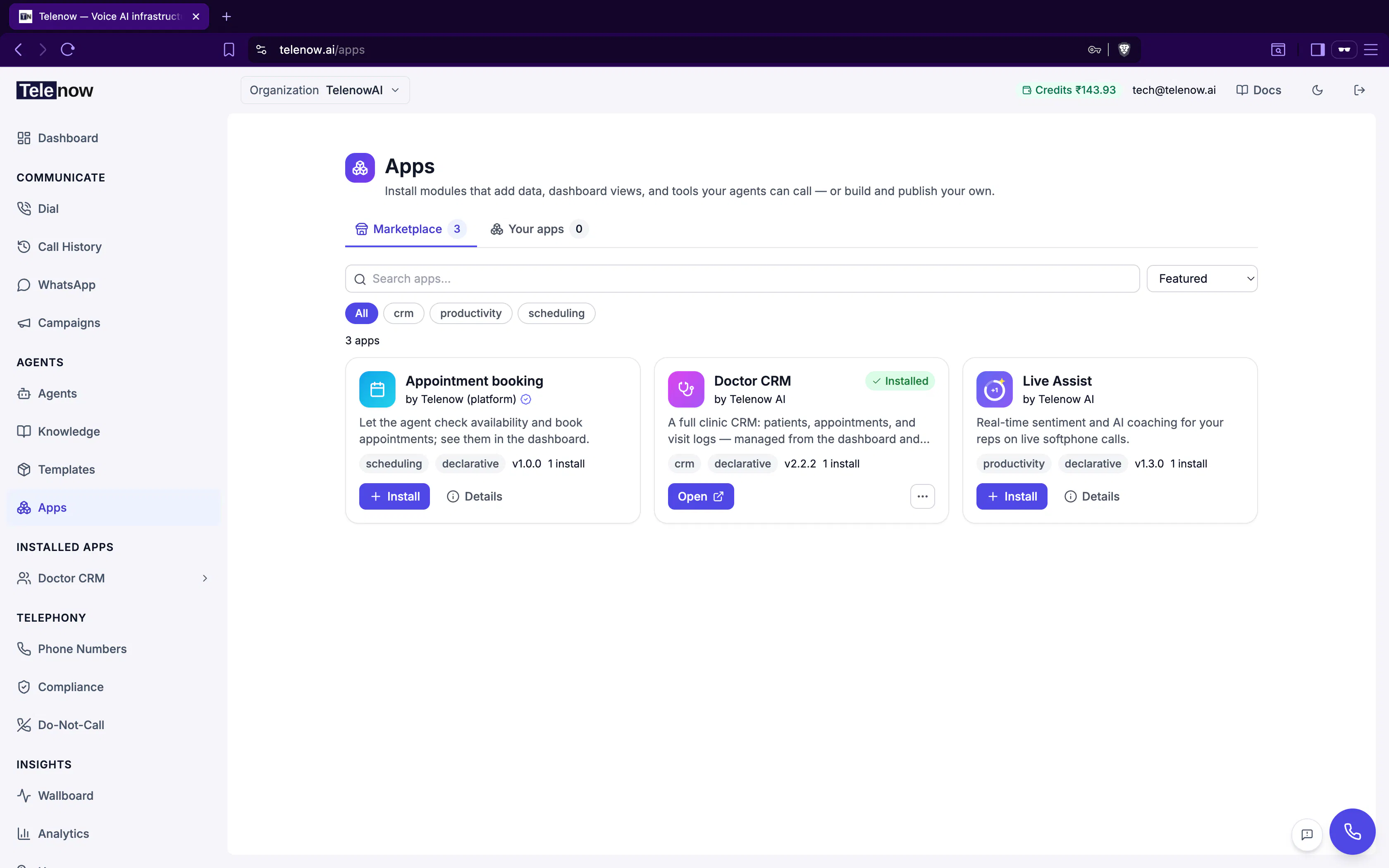 Telenow ai gallery image