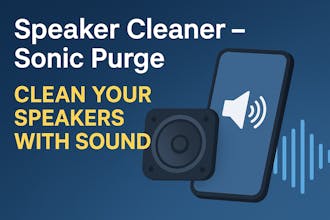 Speaker Cleaner - Sonic Purge gallery image