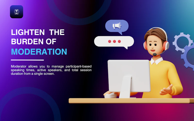Moderator: Smart meeting timer for macOS screenshot 2