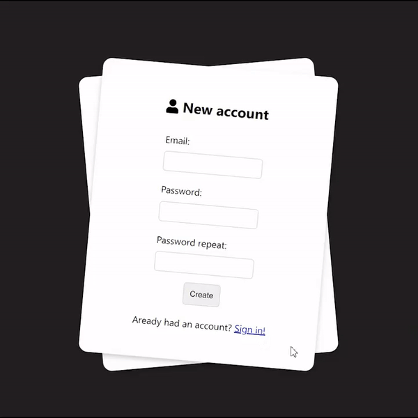 Lista de 100 formulário de login