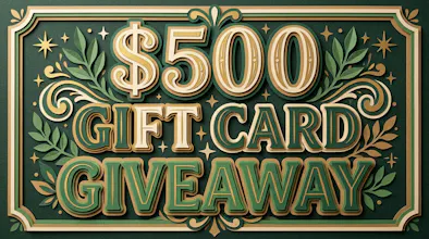 $500 Gift Card Up for Grabs gallery image
