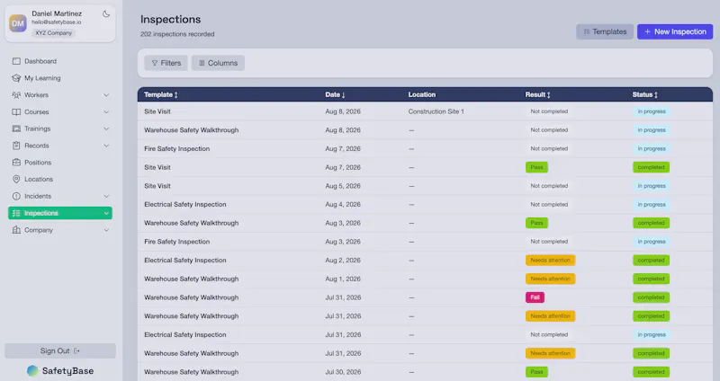 SafetyBase screenshot 8