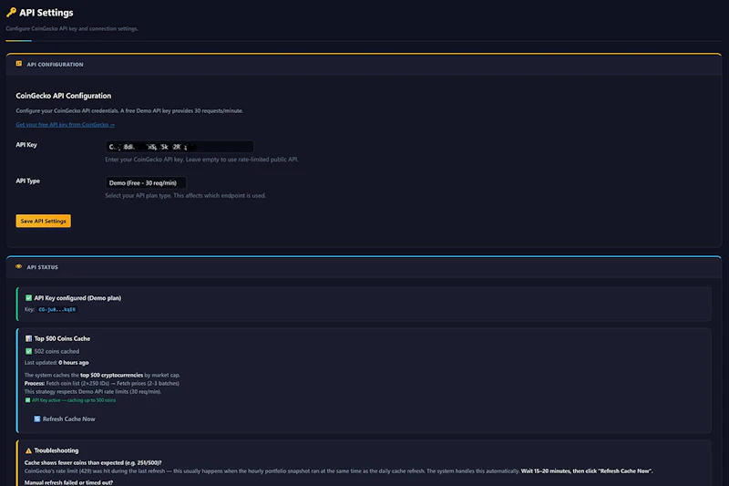 Sakurato Crypto Portfolio Tracker screenshot 5