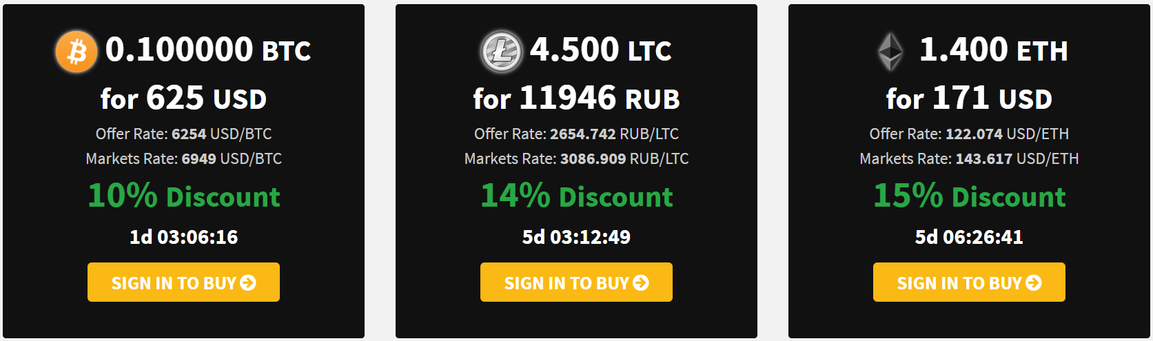 LotsOfBitcoins.io  - Auctions gallery image