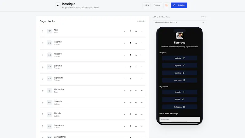 myspote screenshot 3