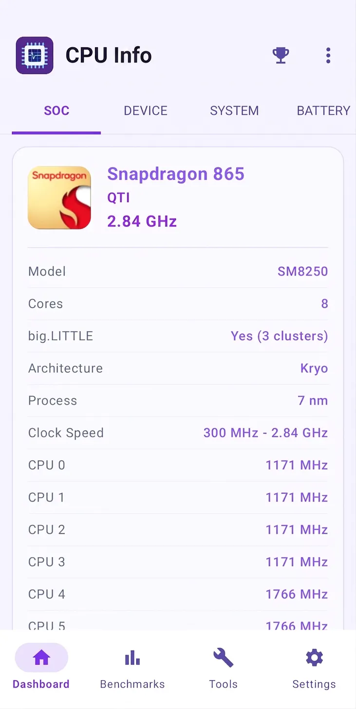 CPU Info: System & Hardware gallery image