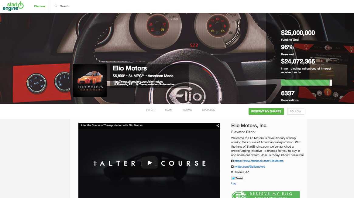 Elio Motors gallery image