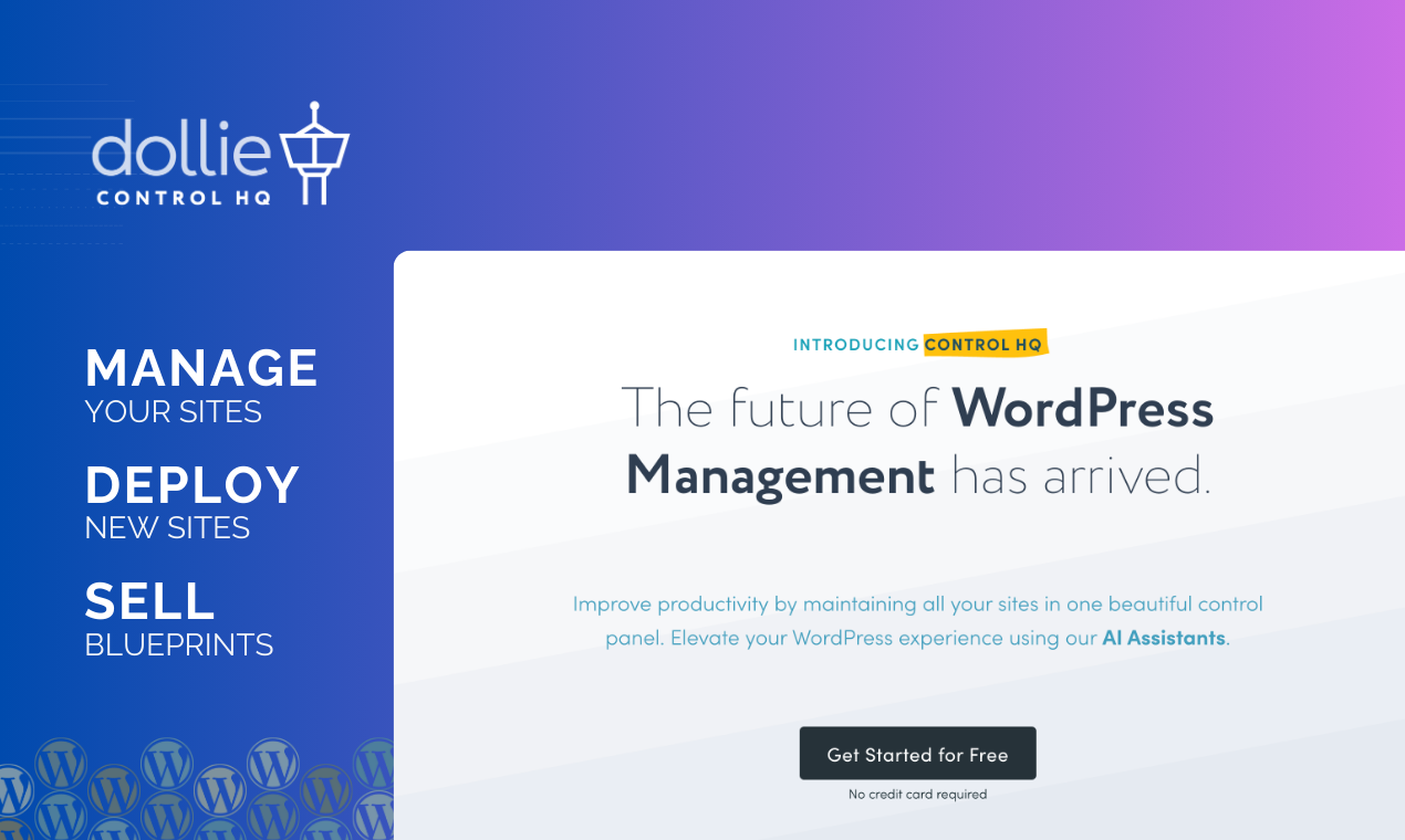 startuptile Dollie-Intelligent WordPress Management