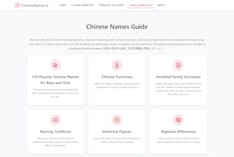 Chinese Names gallery image