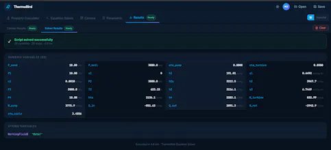 `ThermoBird — Thermodynamic Platform gallery image