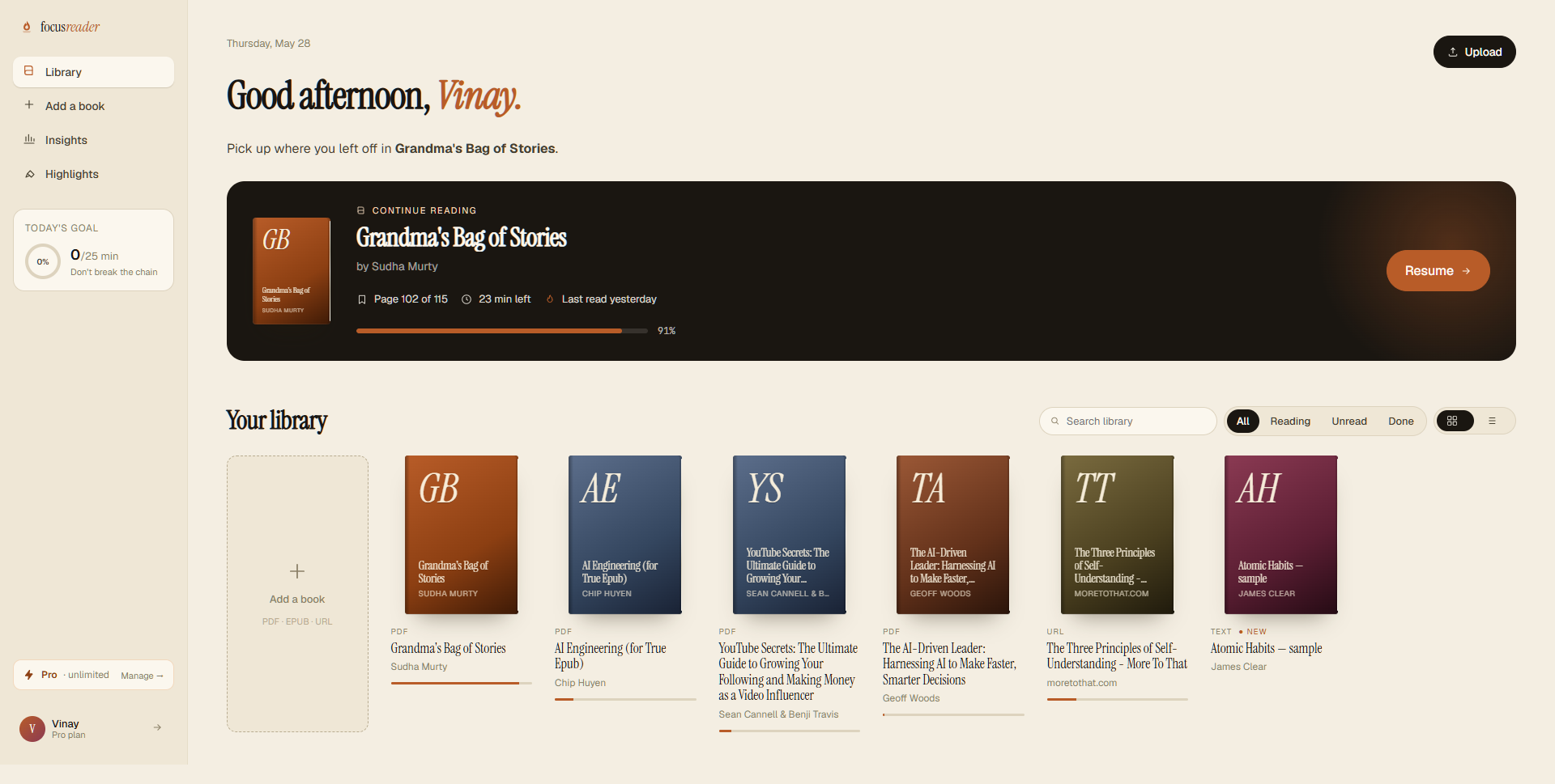 FocusReader gallery image