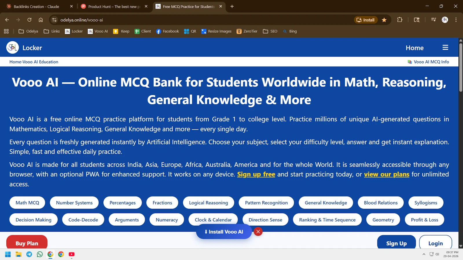 Odelya Vooo AI Education screenshot 2
