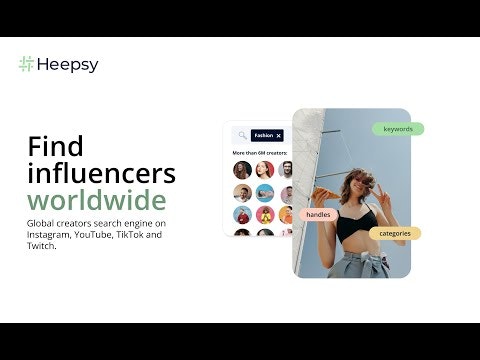 startuptile Heepsy 3.0-Redefining influencer discovery and analytics