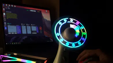Mini Smart Music Fan gallery image