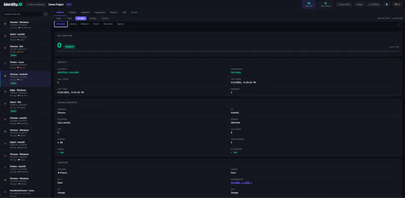 Identity-JS screenshot 5