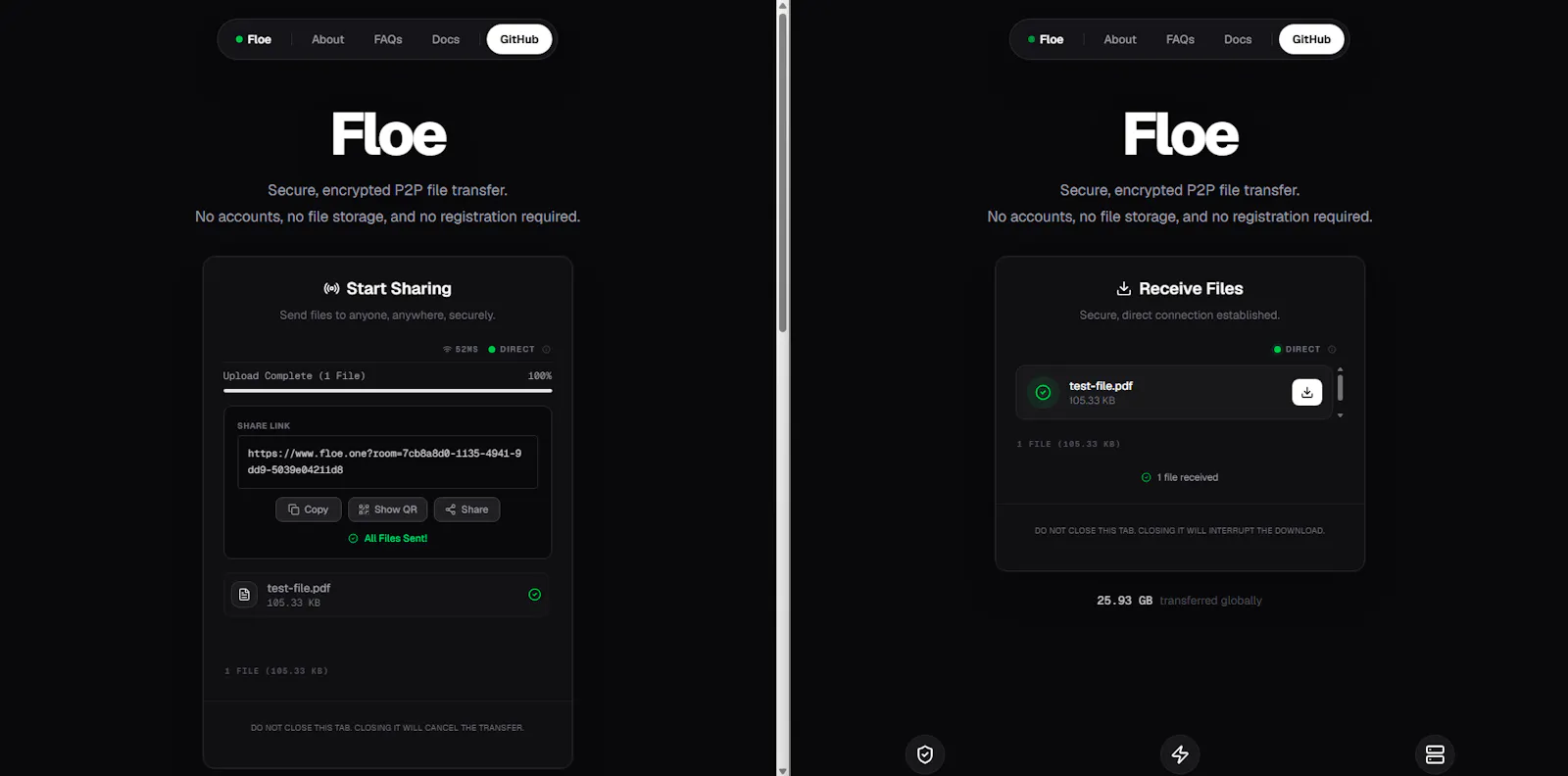 Floe screenshot 3