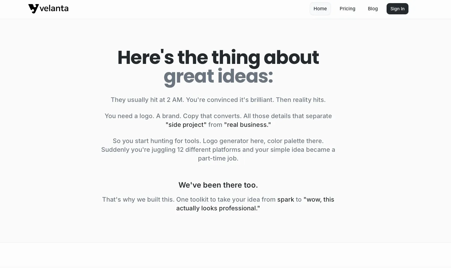 Velanta.io gallery image