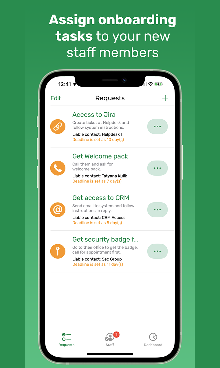 User Onboarding gallery image