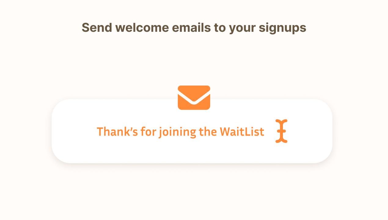 FreeWaitlists - Waitlist API & Widgets screenshot 3