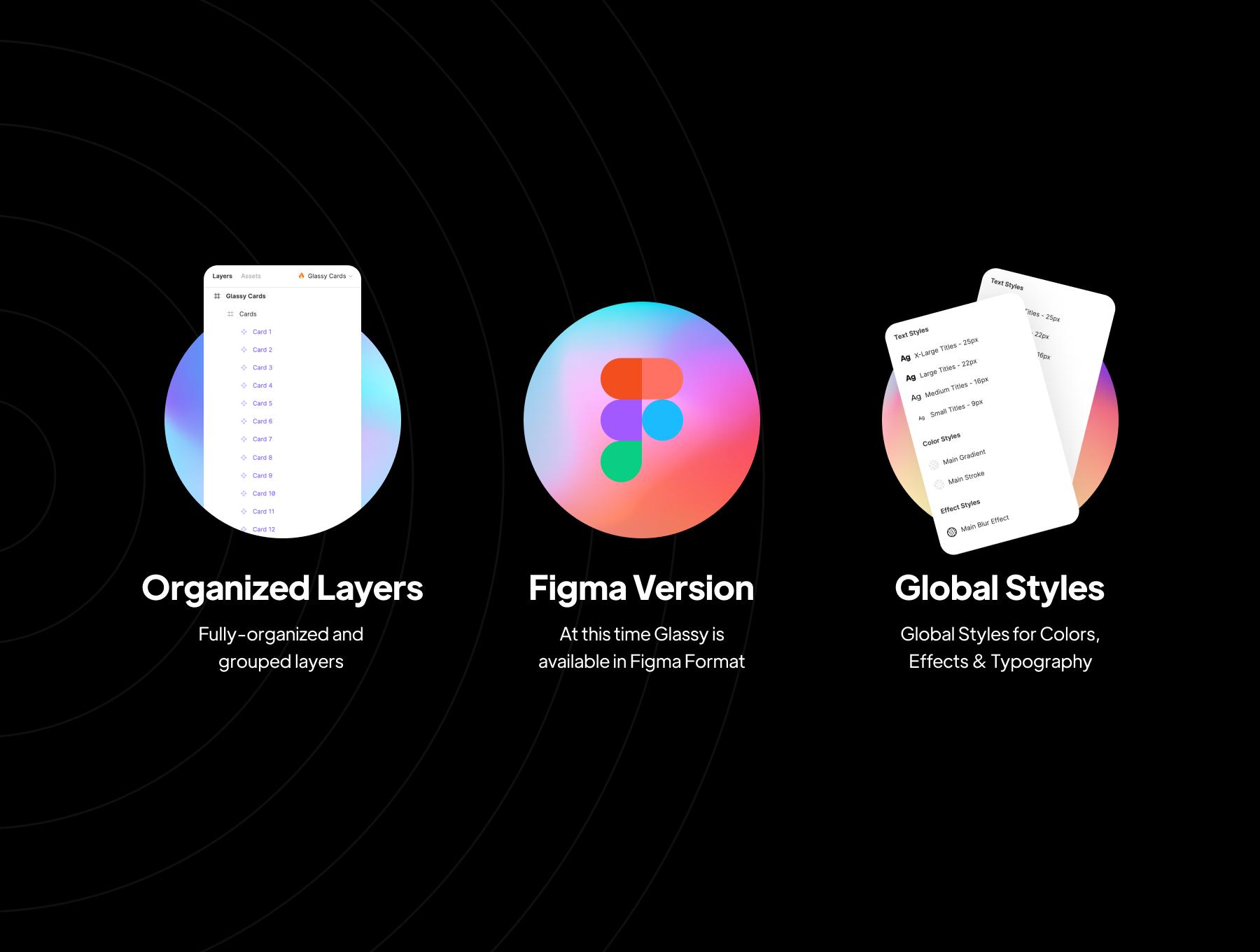 Glassy - Trendy Glassmorphism Cards gallery image