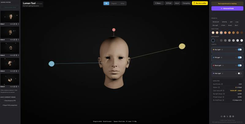 Lumen Tool screenshot 2