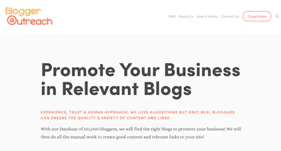Blogger Outreach Services gallery image