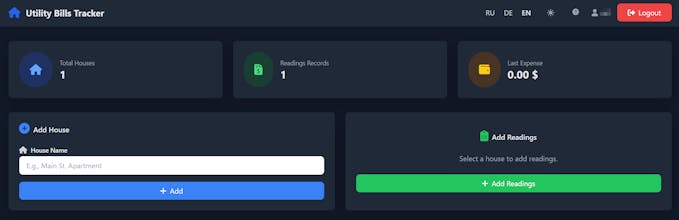 Utility Bills Tracker gallery image