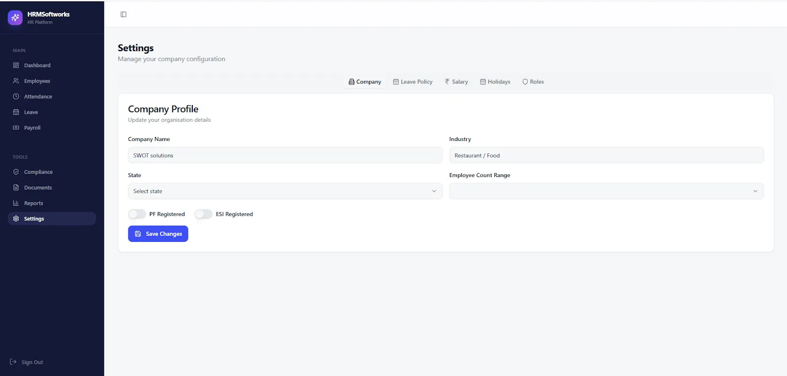 HRM Softworks - HR Management Platform screenshot 6