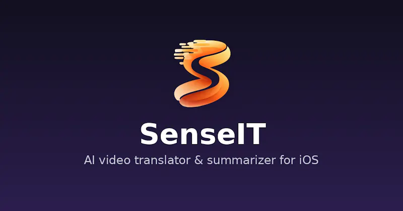 SenseIT screenshot 1