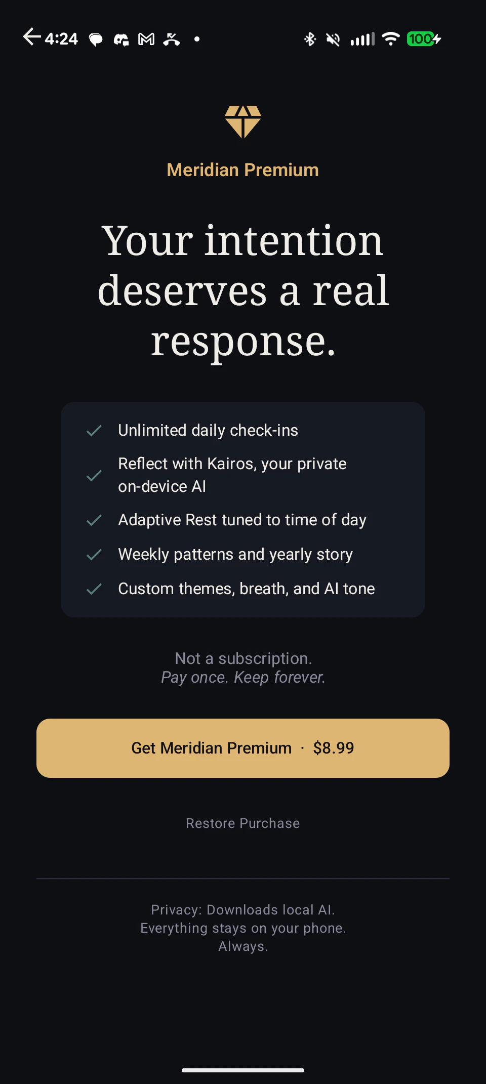 On-device AI asks why before you scroll 截图 4
