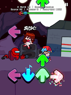 FNF music mission and Among US APK gallery image