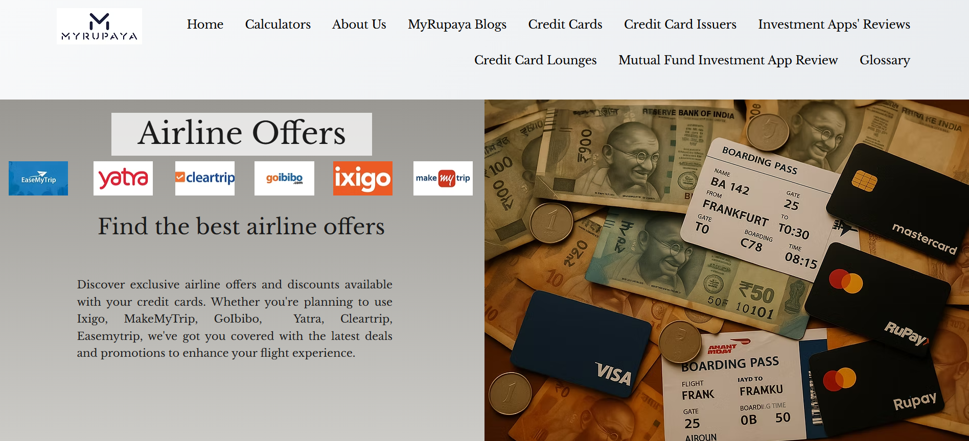 MyRupaya Airline Discount Finder gallery image